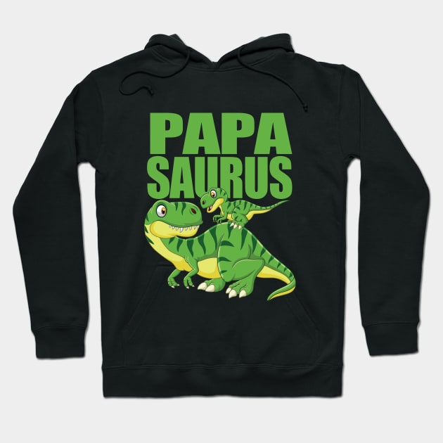 Papa - Papasaurus Hoodie by Kudostees